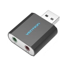 VENTION VAB-S17-B USB Metal External Sound Card